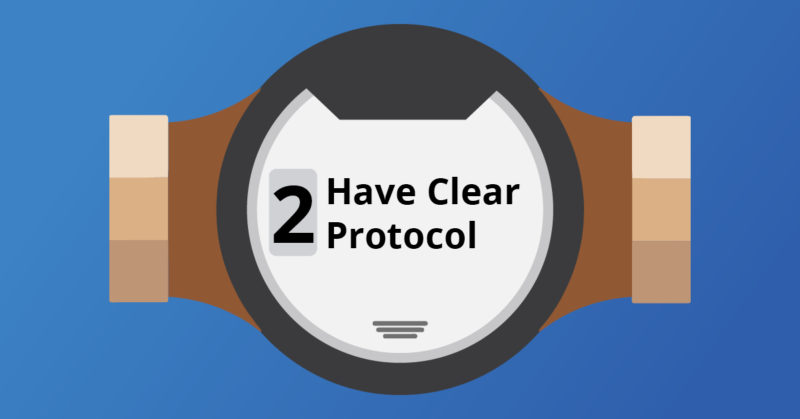 COVID Tips: 2) Have Clear Protocol