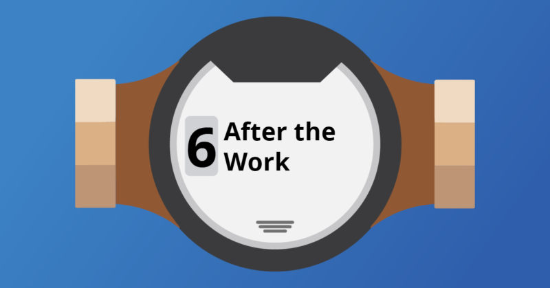 COVID Tips: 6) After the Work